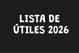 Lista de útiles escolares