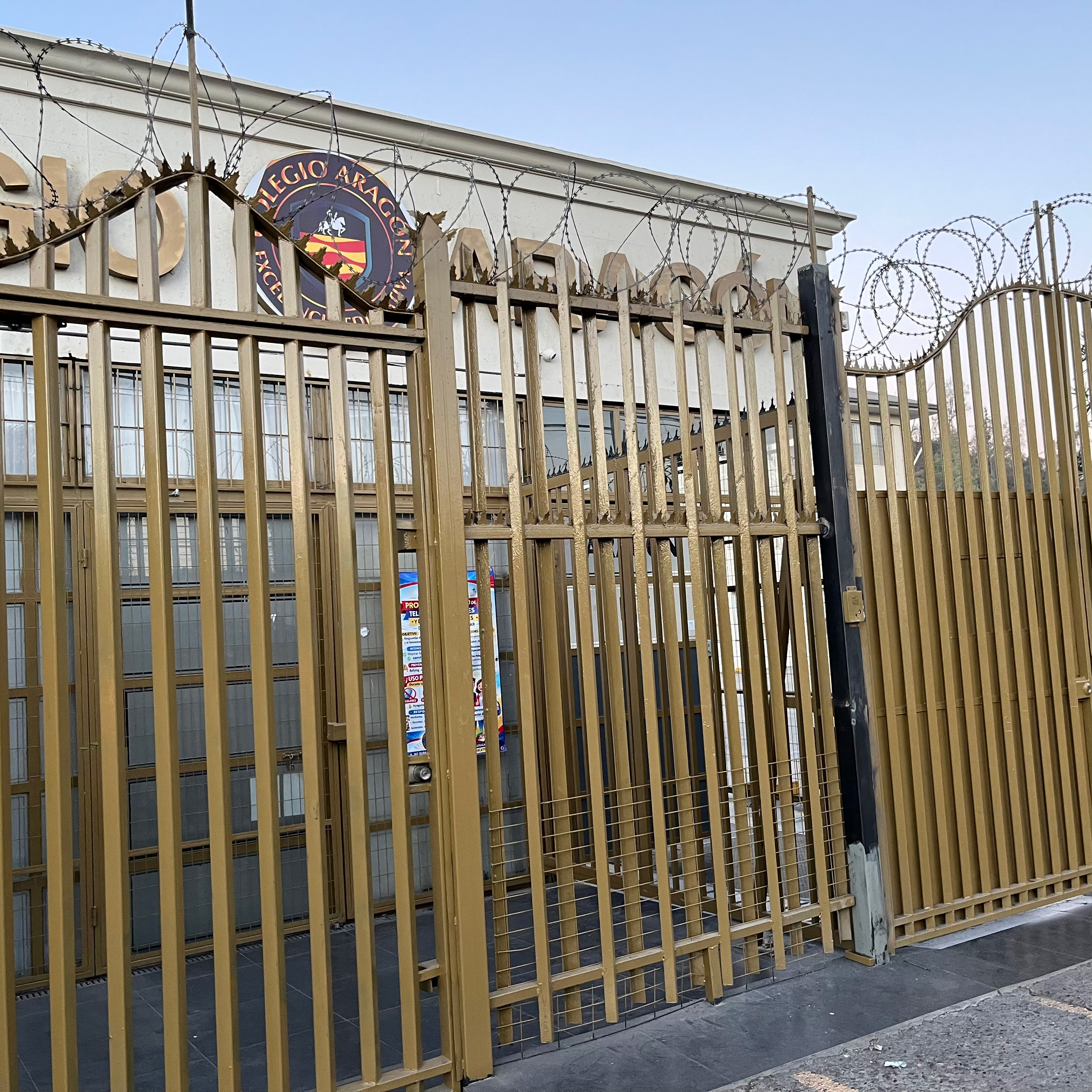Entrada Colegio Aragón